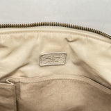 Mini Lin Croisette Marina GM Top handle bag in Canvas, Gold Hardware
