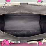 2Jour Small Top handle bag in Calfskin, Silver Hardware