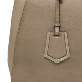 2Jours Elite Tote Medium Top handle bag in Calfskin, Silver Hardware