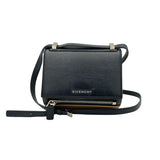 Pandora Box Mini Shoulder bag in Calfskin, Silver Hardware