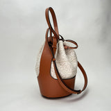 Balloon Large Bucket bag in Canvas, Gold Hardware