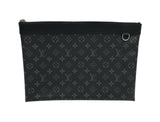 Voyage Pouch in Monogram coated canvas, Silver Hardware
