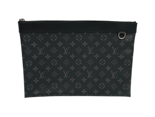 Voyage Pouch in Monogram coated canvas, Silver Hardware