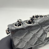 Quilted Glazed Crackled Mademoiselle  Shoulder bag in Other leather, Silver Hardware