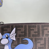 Pokemon Pochette Shoulder bag in Coated canvas, Silver Hardware