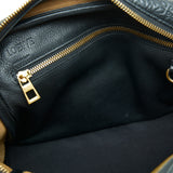 Amazona 75 Top handle bag in Calfskin, Gold Hardware