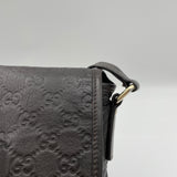 Guccissima Messenger bag in Calfskin, Gold Hardware
