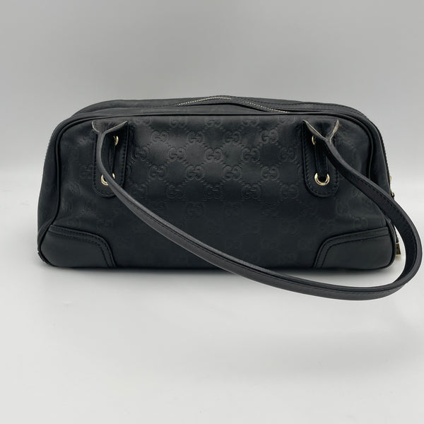 Guccissima Shoulder bag in Calfskin, Silver Hardware