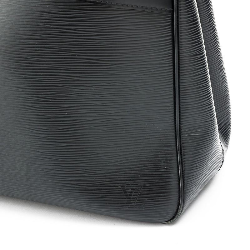 Louis Vuitton Black EPI Leather Passy GM Bag