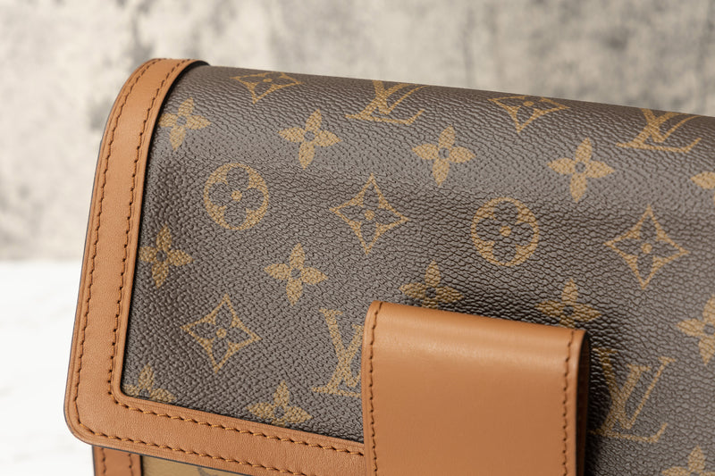 Louis Vuitton Metallic Monogram Garden Dauphine MM - Brown Shoulder Bags,  Handbags - LOU822961