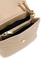Loulou Small Shoulder Bag, Gold Hardware