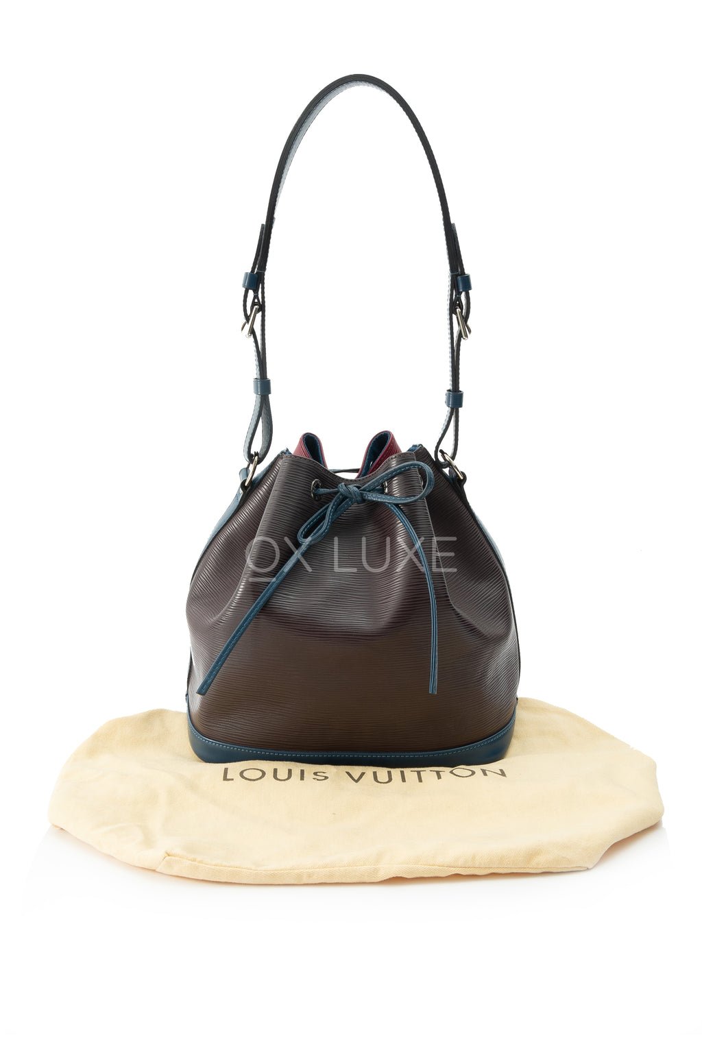 Louis Vuitton Petit Noe Bucket Bag w Cross-body Strap