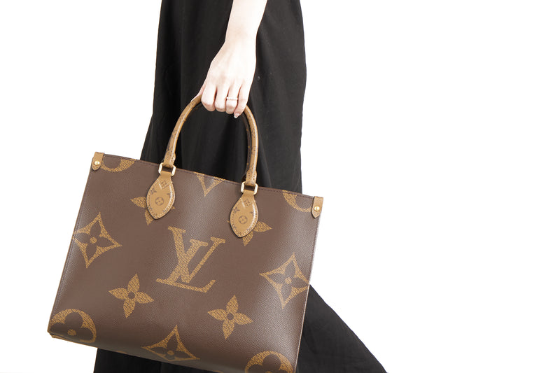 Louis Vuitton OnTheGo MM Tote Bag M45321 Monogram Coated Canvas