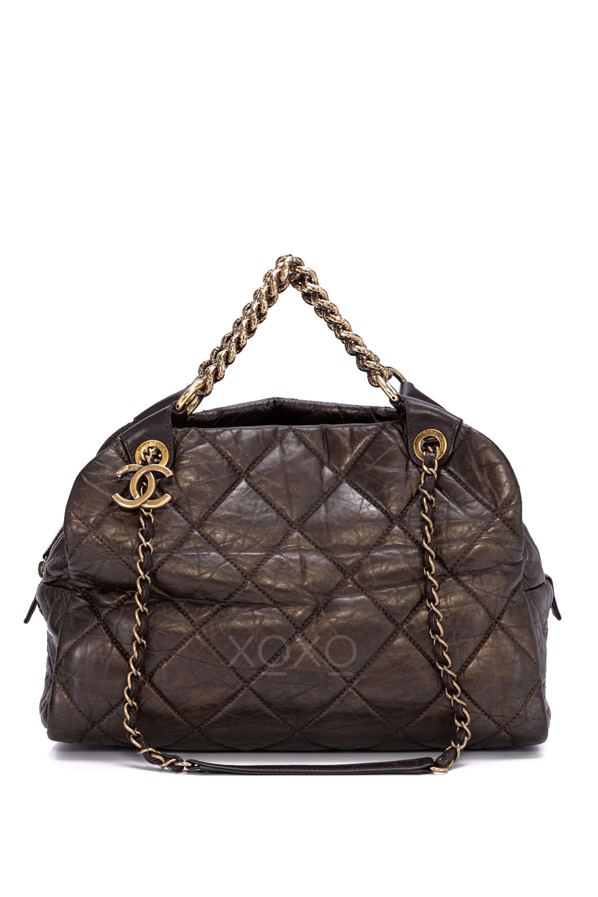 chanel nylon quilted bag